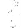 Торшер FREYA HEATHER FR5110FL-01S